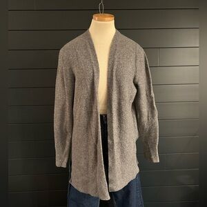 Madewell Cozy Walker Cardigan Merino Wool Fall Sweater Neutral Minimalist Alpaca